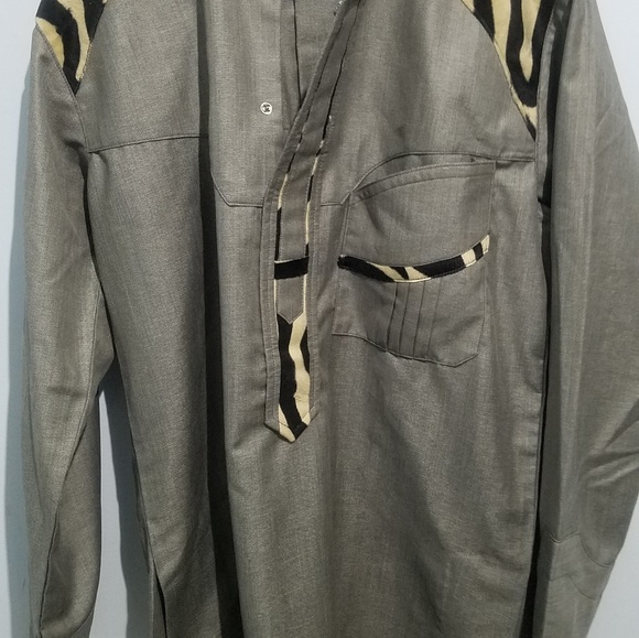 Men Two Piece Nigerian Suit - Picture 1 of 5